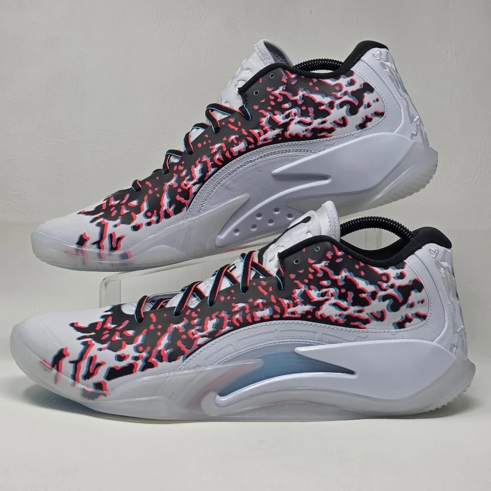 Jordan Zion 3 NRG Men's Basketball Shoes Sneakers Gray Black FZ1318-060 Size 14